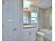 Clean bathroom with a tub and shower combo at 4073 Tullamore Ln, Auburndale, FL 33823