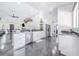 Modern kitchen with stainless steel appliances and granite countertops at 12510 Lake Hatchineha Rd, Haines City, FL 33844