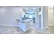 Modern kitchen with granite countertops and stainless steel appliances at 2123 Cartgate Lane, Winter Haven, FL 33884