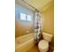 Bathroom with shower/tub combo and updated fixtures at 1876 Eloise Cove Dr, Winter Haven, FL 33884
