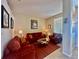 Living room with two sofas and a coffee table at 1876 Eloise Cove Dr, Winter Haven, FL 33884