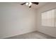 Spacious bedroom with ceiling fan and neutral decor at 4568 Back Nine Dr, Winter Haven, FL 33884