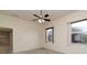 Well-lit bedroom with ceiling fan and window blinds at 4568 Back Nine Dr, Winter Haven, FL 33884