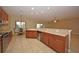 Updated kitchen with granite countertops and wood cabinets at 4568 Back Nine Dr, Winter Haven, FL 33884