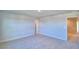 Spacious bedroom with neutral walls and carpet flooring at 1472 Leamington Ln, Winter Haven, FL 33884