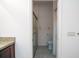 Small bathroom with toilet and shower at 4568 Back Nine Dr, Winter Haven, FL 33884