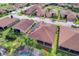 Aerial view of home and neighborhood, highlighting its location at 4568 Back Nine Dr, Winter Haven, FL 33884
