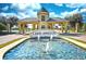 Lake Ashton community entrance with a water fountain at 4568 Back Nine Dr, Winter Haven, FL 33884