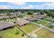 Aerial view of homes with spacious backyards at 6421 Alamanda Hills Dr, Lakeland, FL 33813