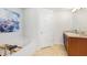 Relaxing bathroom with soaking tub, shower, and updated vanity at 6421 Alamanda Hills Dr, Lakeland, FL 33813