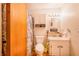 Clean bathroom with shower/tub combo and vanity at 329 N 19Th St, Haines City, FL 33844
