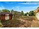 Large backyard with a shed and room for outdoor activities at 329 N 19Th St, Haines City, FL 33844