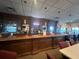 Community bar with seating and drink options at 657 Sweetwater Way, Haines City, FL 33844