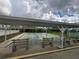 Covered shuffleboard courts with benches at 657 Sweetwater Way, Haines City, FL 33844