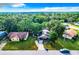 An aerial view showcasing a home's location among other houses at 2920 Gause St, Bartow, FL 33830