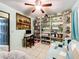 Bedroom with built-in shelving and a desk at 2920 Gause St, Bartow, FL 33830