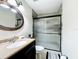 Clean bathroom with a walk-in shower at 2920 Gause St, Bartow, FL 33830