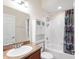 Small bathroom with shower/tub combo at 192 Viola Dr, Auburndale, FL 33823