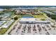 Aerial view of shopping center with Publix and ample parking at 192 Viola Dr, Auburndale, FL 33823