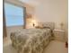 Bedroom with double bed and window at 3093 Dunmore Dr, Lake Wales, FL 33859