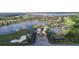 Gated community with lake, golf course, and luxury homes at 3093 Dunmore Dr, Lake Wales, FL 33859