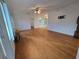 Bright and spacious living room with wood flooring at 3130 Prairie Dunes W Cir, Lakeland, FL 33810