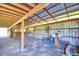 Barn interior with high ceilings and storage area at 1955 W Lake Hamilton Dr, Winter Haven, FL 33881