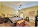 Spacious main bedroom with king-size bed at 1955 W Lake Hamilton Dr, Winter Haven, FL 33881