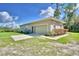 Attached garage with ample space for parking at 1955 W Lake Hamilton Dr, Winter Haven, FL 33881