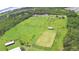 Aerial view of property highlighting the large lot size at 1955 W Lake Hamilton Dr, Winter Haven, FL 33881