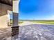 Front porch with paver stone flooring and view of driveway at 1793 Lakehill Dr, Winter Haven, FL 33884