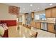 Bright kitchen with stainless steel appliances and an island at 1441 S Lake Roy Dr, Winter Haven, FL 33884