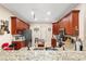 Well-equipped kitchen featuring stainless steel appliances and granite countertops at 4496 Strathmore Dr, Lake Wales, FL 33859