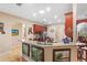 Modern kitchen with granite countertops and wooden cabinets at 4496 Strathmore Dr, Lake Wales, FL 33859