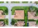 Bird's-eye view showcasing home's location within a residential community at 4496 Strathmore Dr, Lake Wales, FL 33859