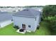 Aerial view showcasing the house and backyard at 997 Pearly Ridge Ln, Lakeland, FL 33809