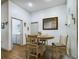 Casual dining area with a round table and four chairs at 169 Violet Ct, Kissimmee, FL 34759