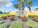 Attractive entrance to the community of Drenia Square at 2505 Salzburg Loop, Winter Haven, FL 33884