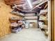 Organized basement storage with shelving units at 2741 Edwards Rd, Haines City, FL 33844