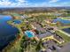Lake Ashton community overview with clubhouse, pool, and golf course at 4432 Waterford Dr, Lake Wales, FL 33859