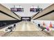 Lake Ashton community bowling alley with lanes and seating at 4432 Waterford Dr, Lake Wales, FL 33859