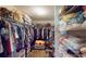 Large walk-in closet with ample shelving and hanging space at 1067 Snively Cir, Lake Hamilton, FL 33851