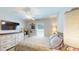Spacious bedroom with large dresser and TV at 1067 Snively Cir, Lake Hamilton, FL 33851