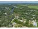 Aerial view of Camp Mack property, showcasing its waterfront location and surrounding landscape at 14813 Camp Mack Rd, Lake Wales, FL 33898