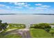 Serene lake view with a private dock at 329 Lake Vista Dr, Auburndale, FL 33823
