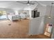 Two twin beds, carpeting, and access to upper bath at 121 E Lake Summit Dr, Winter Haven, FL 33884