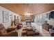 Spacious game room with pool table and ample seating at 121 E Lake Summit Dr, Winter Haven, FL 33884