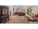Spacious living room with lake view and fireplace at 121 E Lake Summit Dr, Winter Haven, FL 33884