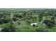 Aerial view of neighborhood with mobile homes at 1815 Christy Ln, Lakeland, FL 33801