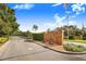 Gated entrance to Sequoyah Ridge community at 2931 Chickasaw Cir, Haines City, FL 33844